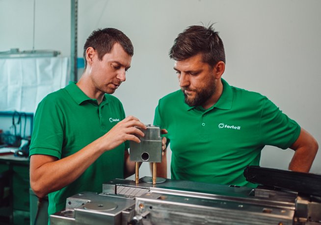 Formy a technické díly, které mají fortell